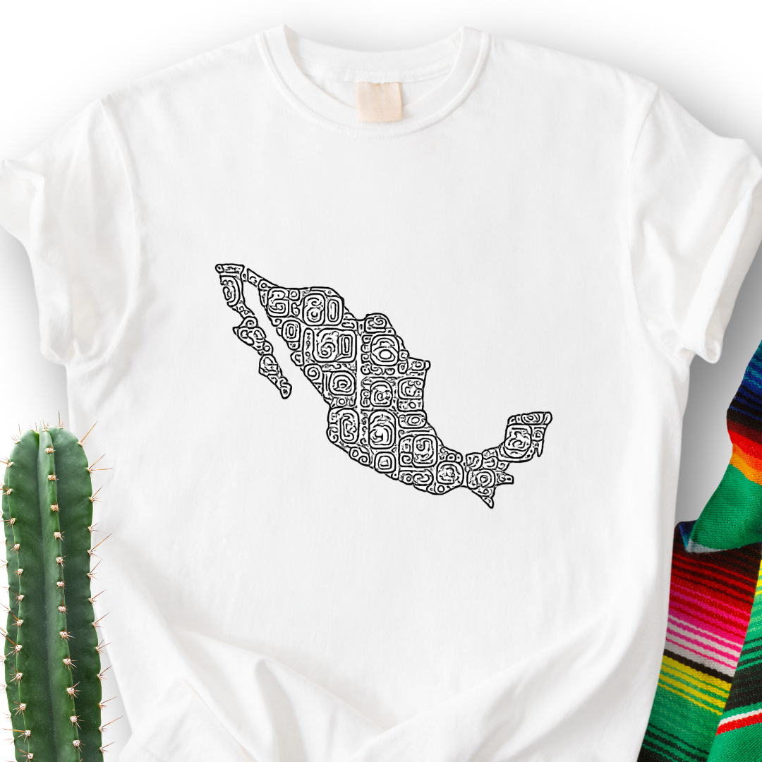 Mex-Map Graphic T-Shirt