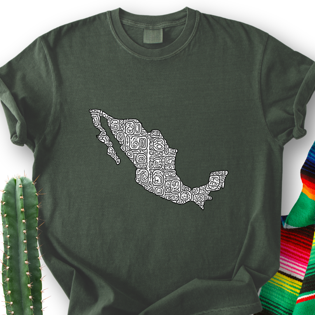 Mex-Map Graphic T-Shirt