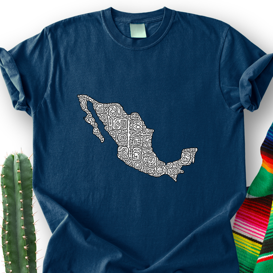 Mex-Map Graphic T-Shirt