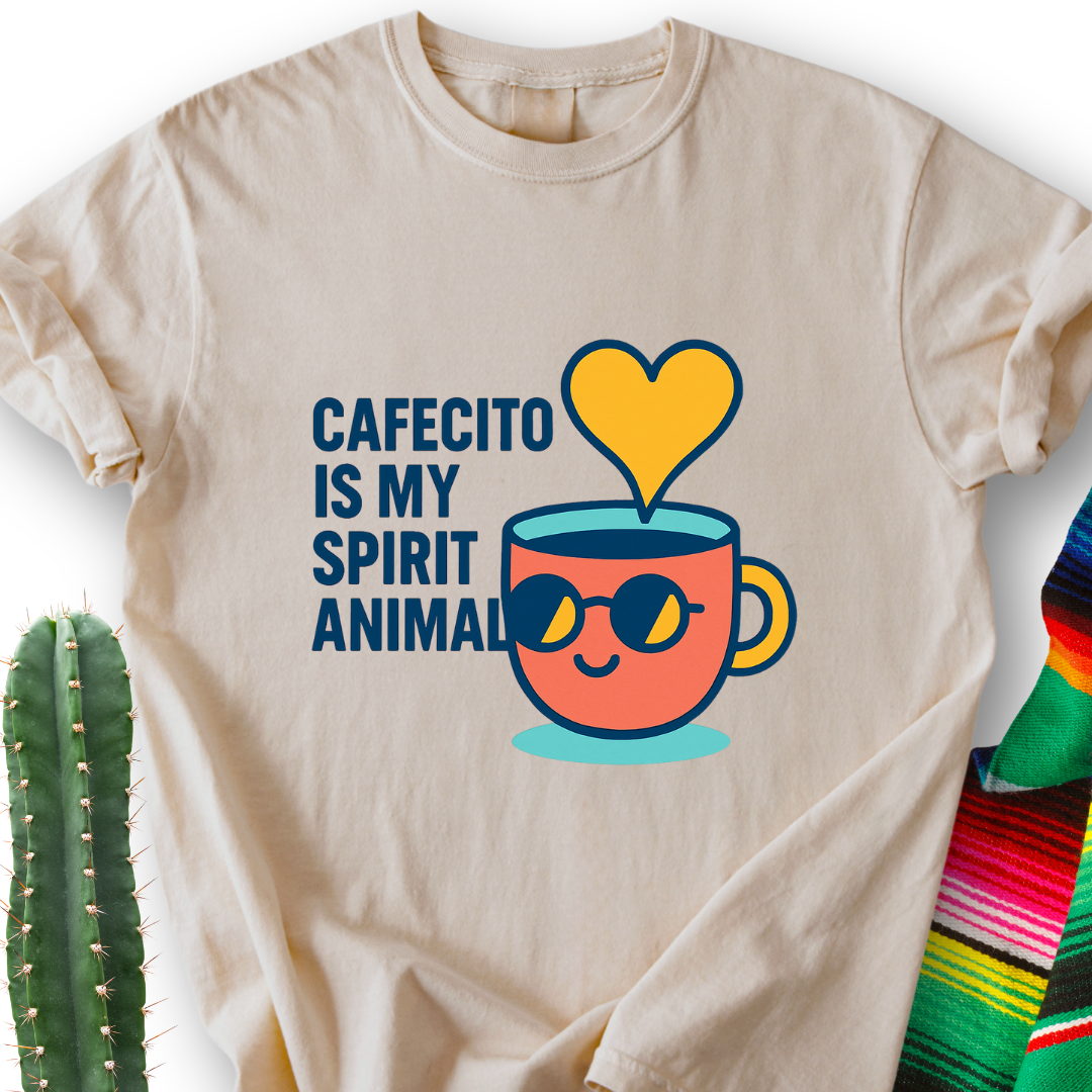 Cafecito Spirit Animal T-shirt