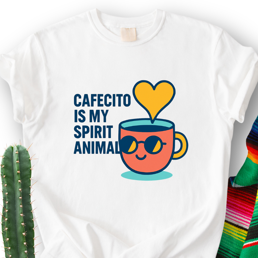 Cafecito Spirit Animal T-shirt