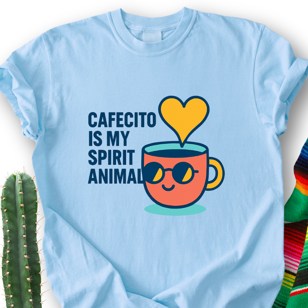 Cafecito Spirit Animal T-shirt