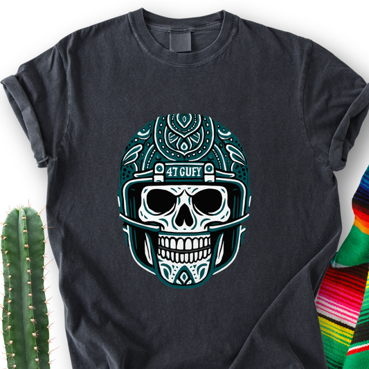 Football Skull T-shirt