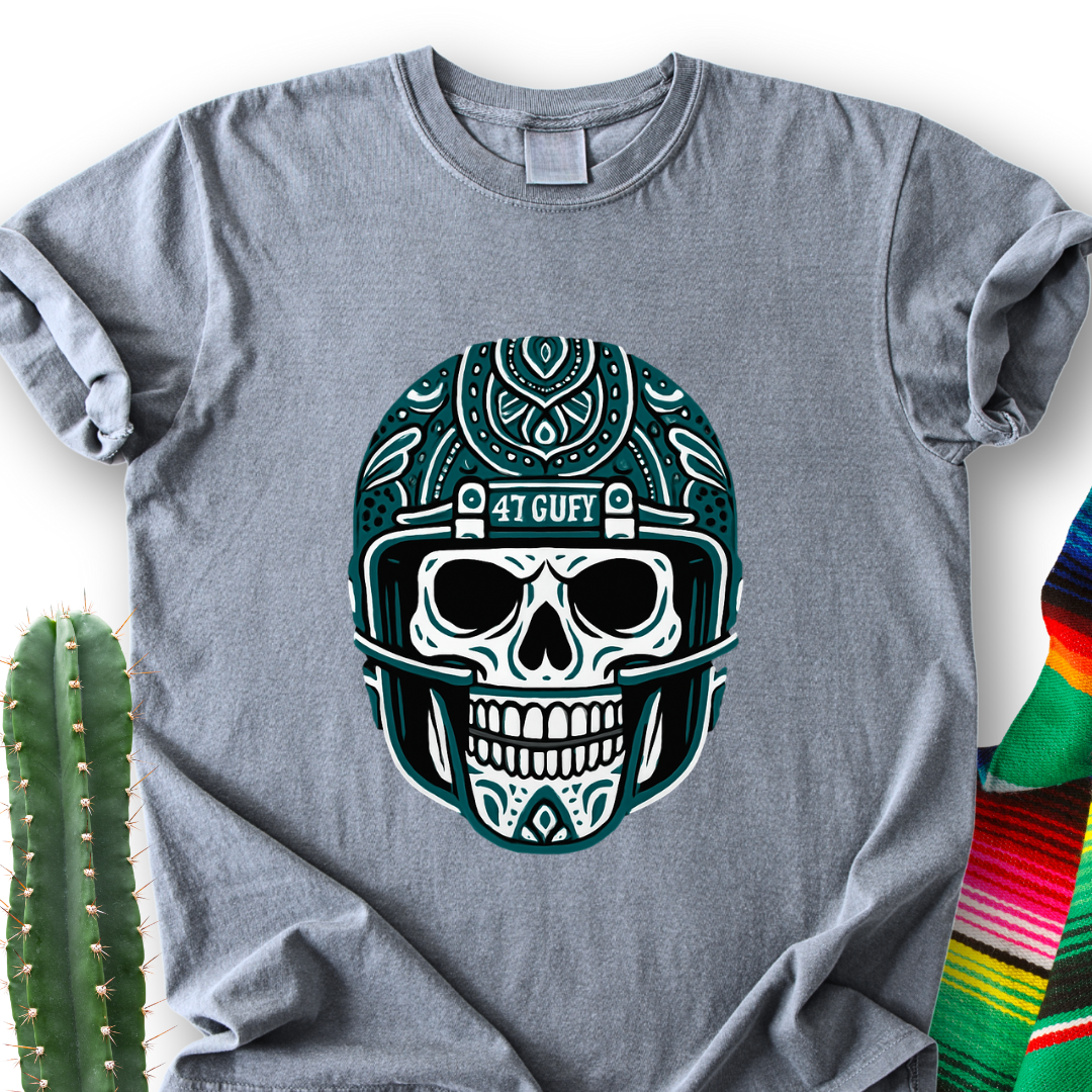 Football Skull T-shirt