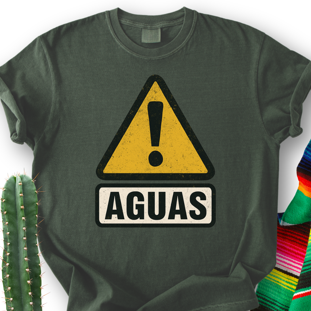 AGUAS Caution! T-shirt