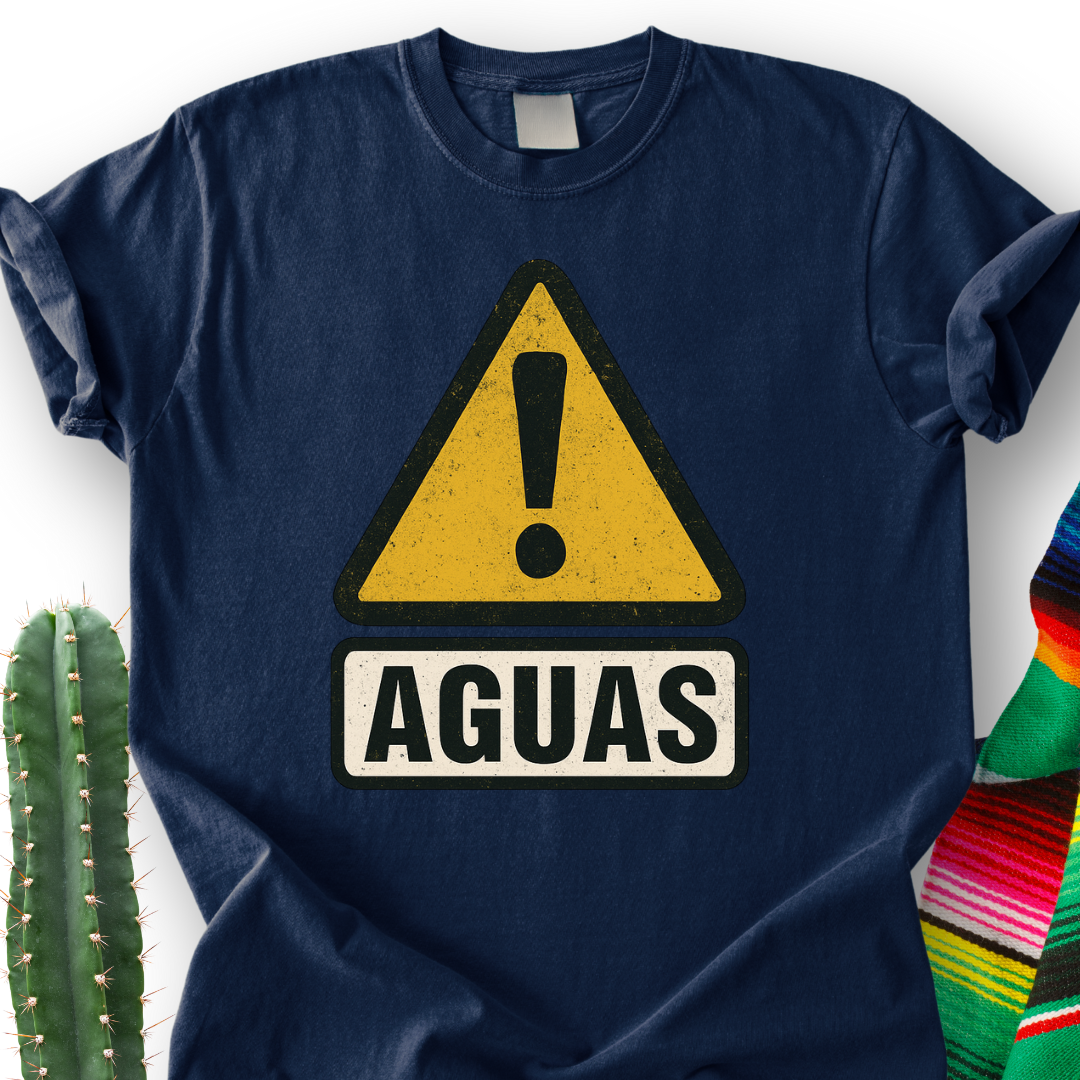 AGUAS Caution! T-shirt