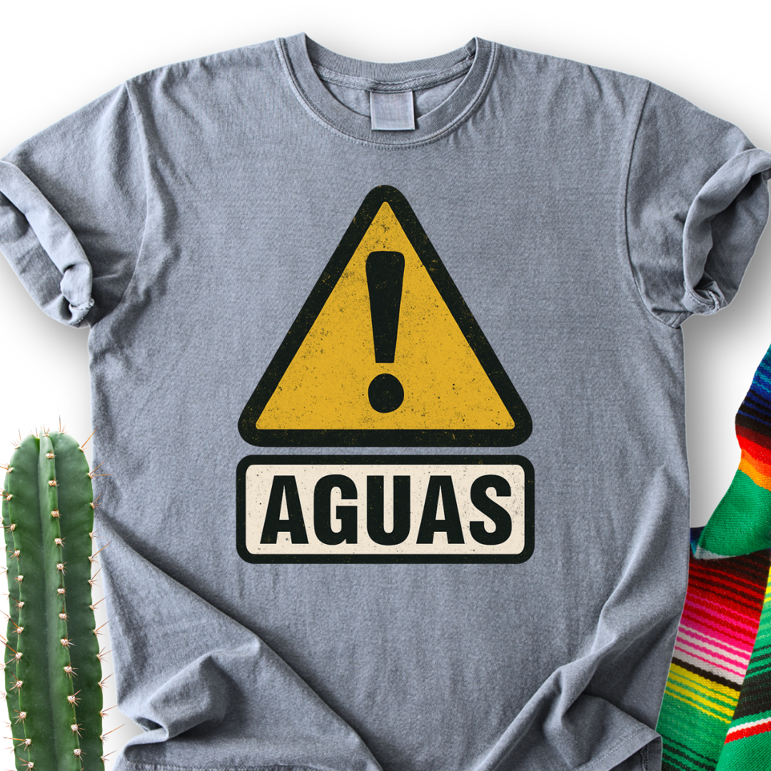 AGUAS Caution! T-shirt