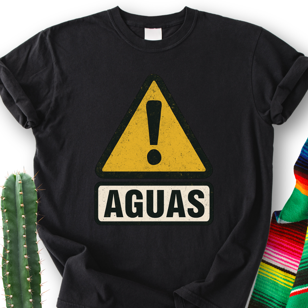 AGUAS Caution! T-shirt