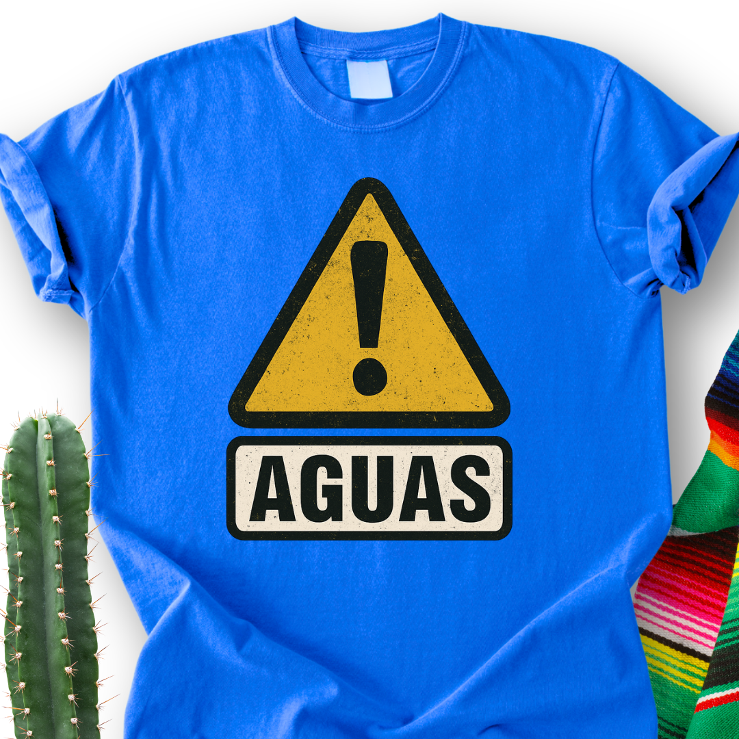 AGUAS Caution! T-shirt