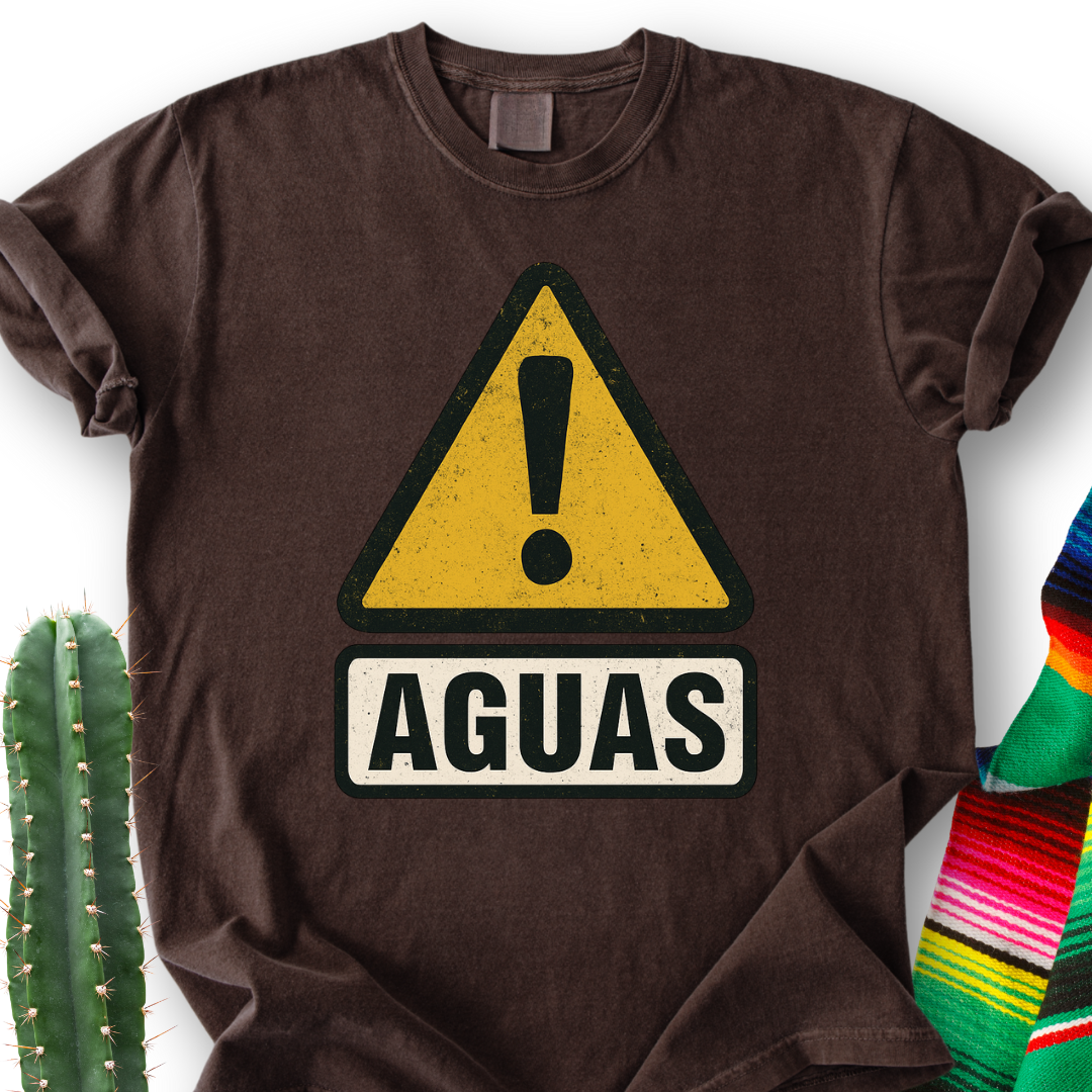 AGUAS Caution! T-shirt