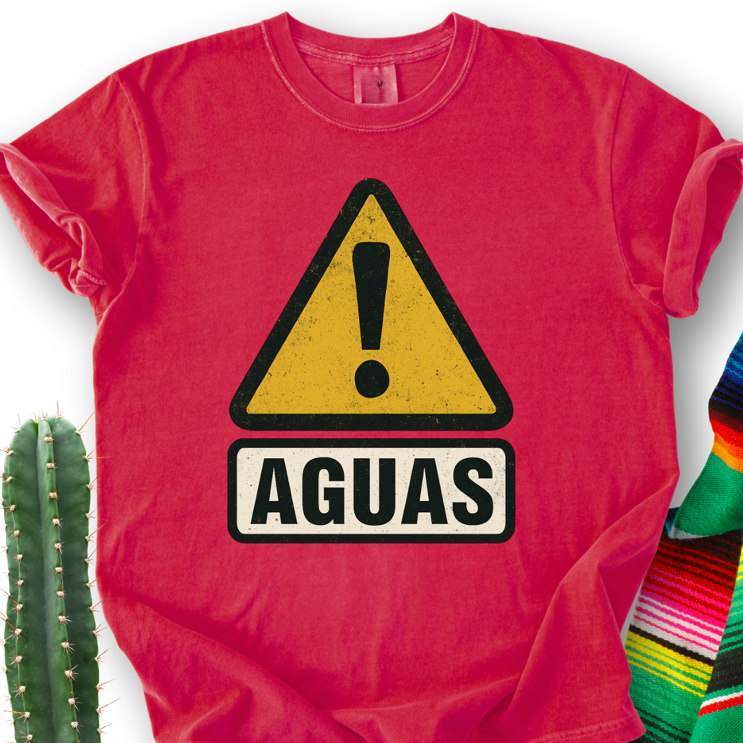 AGUAS Caution! T-shirt