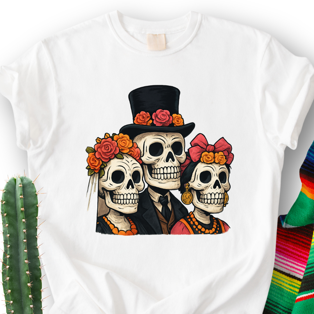 Dia de los Muertos Family T-Shirt