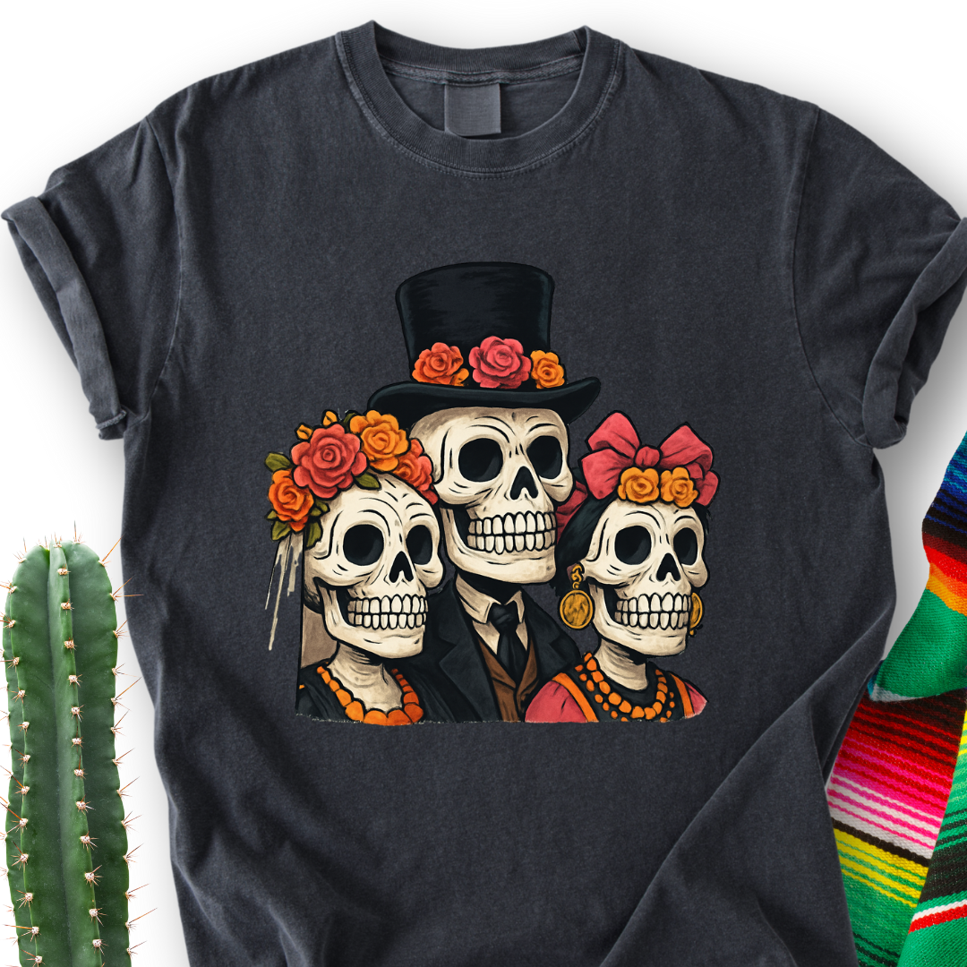 Dia de los Muertos Family T-Shirt