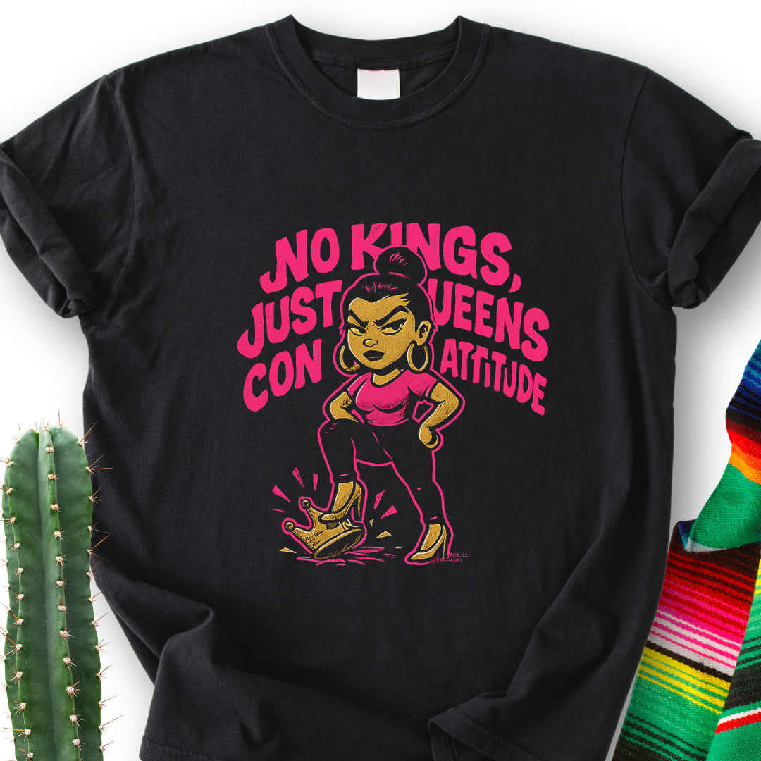 No Kings, Just Queen T-Shirt