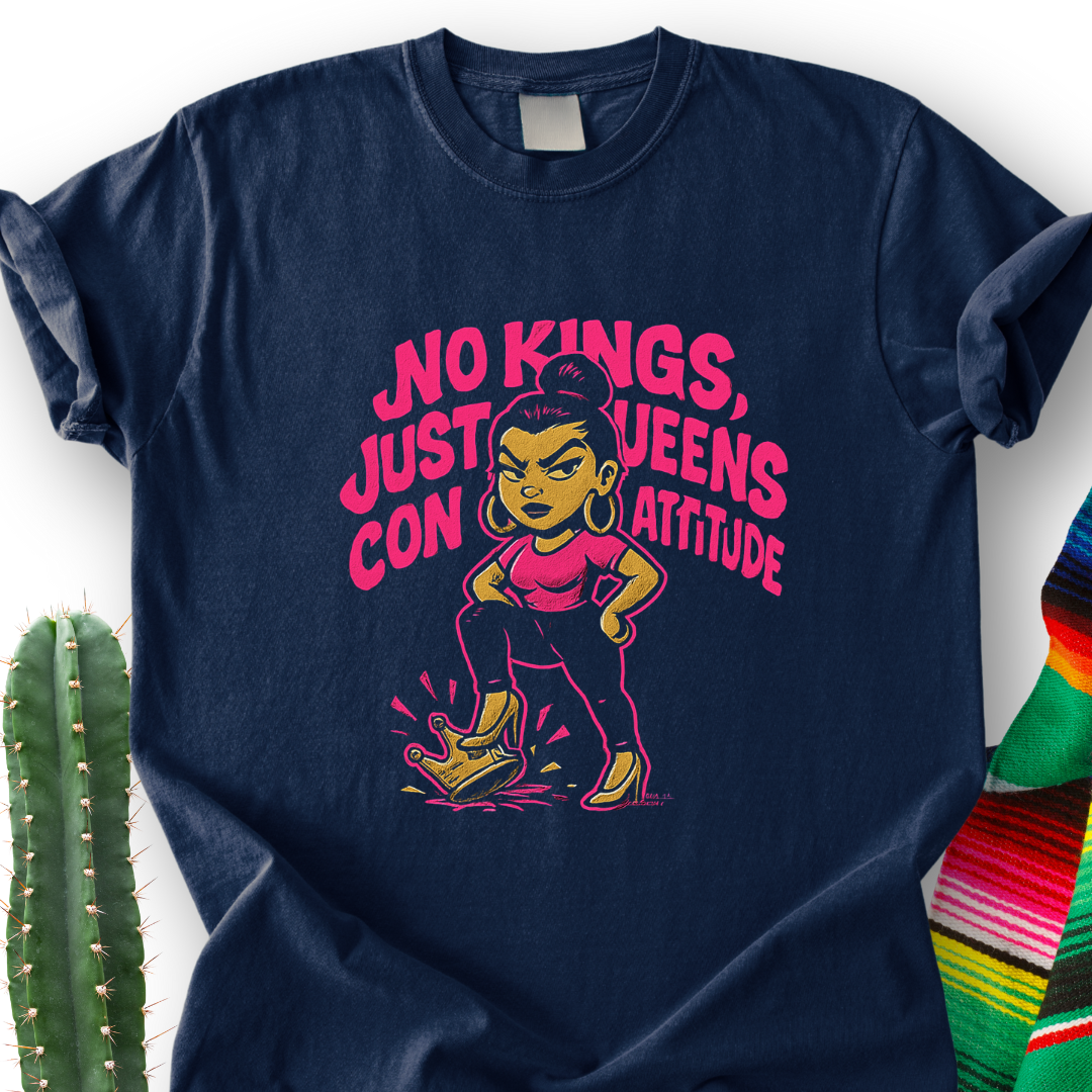 No Kings, Just Queen T-Shirt