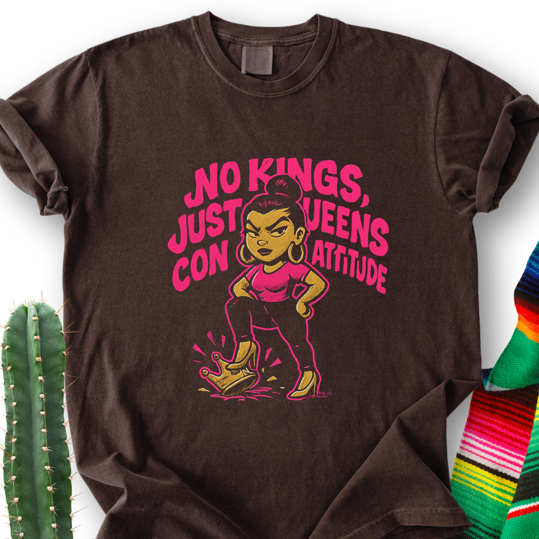 No Kings, Just Queen T-Shirt