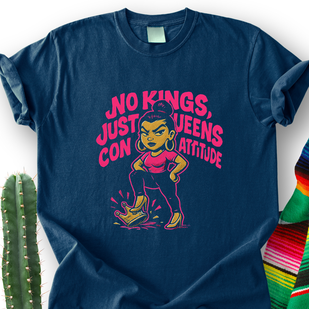 No Kings, Just Queen T-Shirt