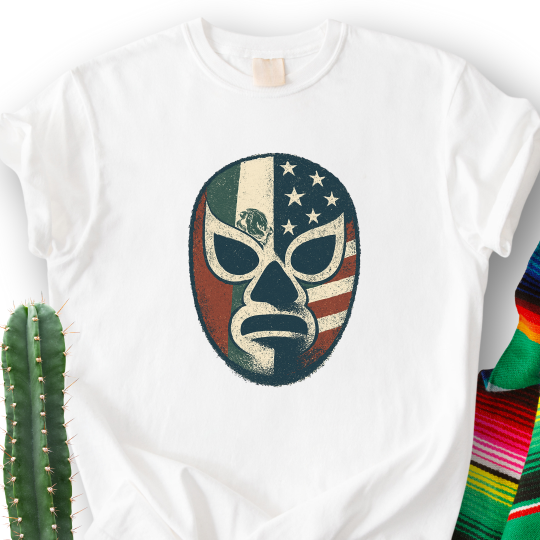Mex-USA Luchador T-shirt