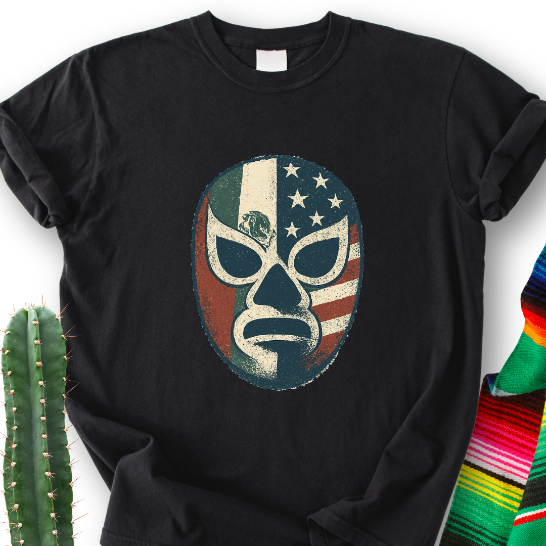 Mex-USA Luchador T-shirt