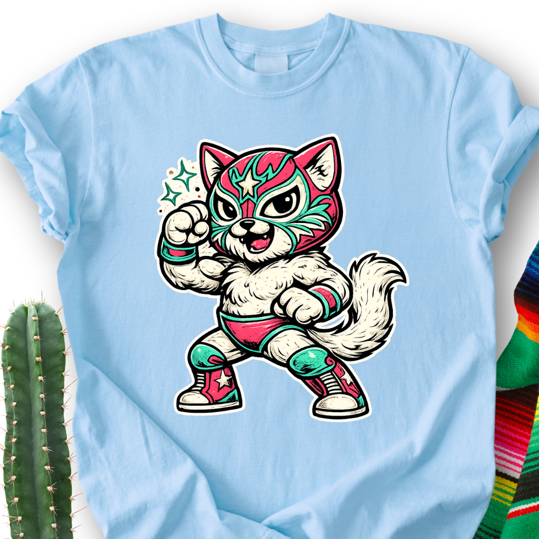 Luchador Cat T-shirt