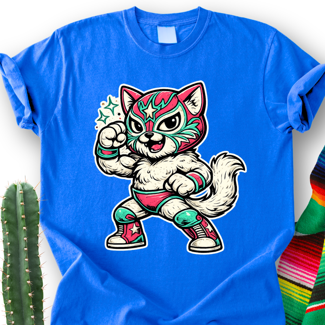 Luchador Cat T-shirt