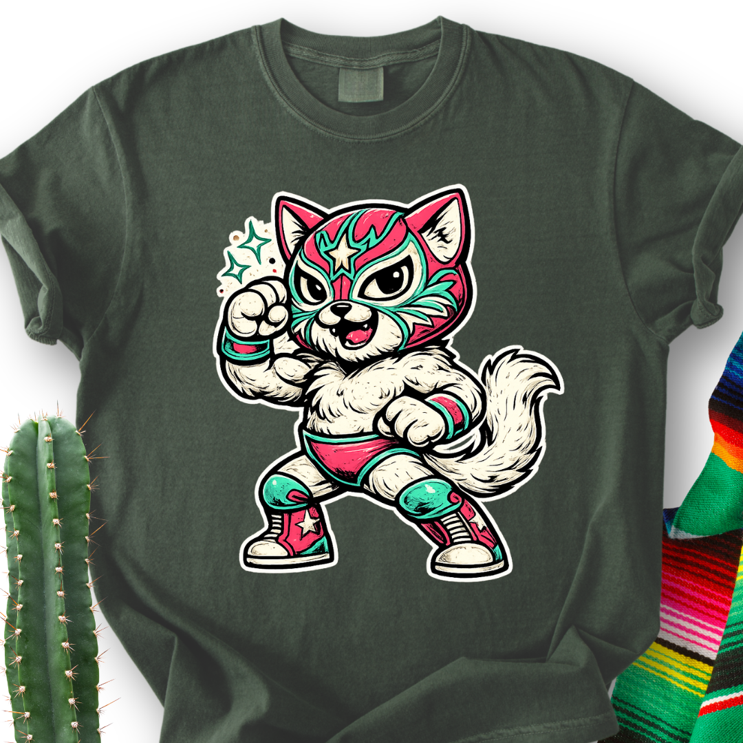 Luchador Cat T-shirt