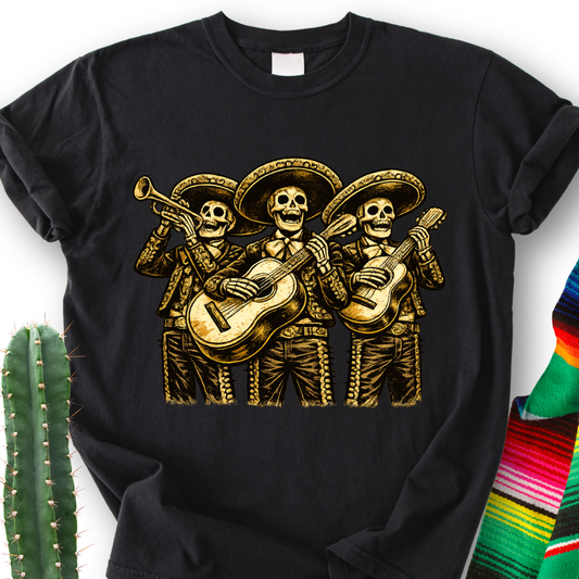 Charros Trio Muertos T-shirt