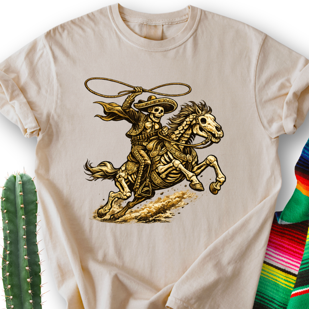 Muerto Charro Rider T-shirt
